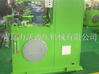 力沃液壓雙模硫化機液壓系統
